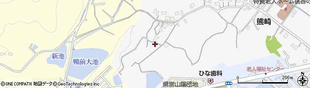岡山県赤磐市熊崎608周辺の地図