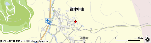 岡山県岡山市北区御津中山810周辺の地図