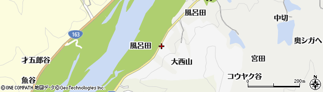 京都府木津川市加茂町河原（大西山）周辺の地図