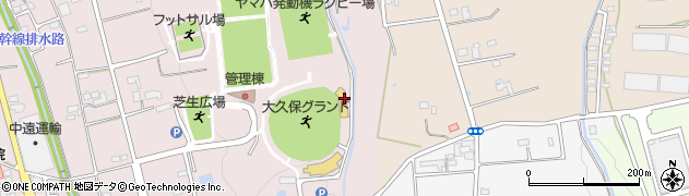 ヤマハ発動機株式会社　大久保グラウンド周辺の地図