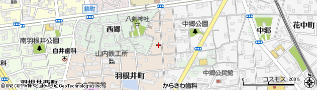 トキアパート周辺の地図