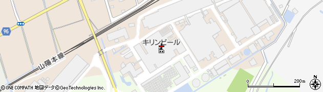 キリン物流株式会社西日本支社岡山支店周辺の地図