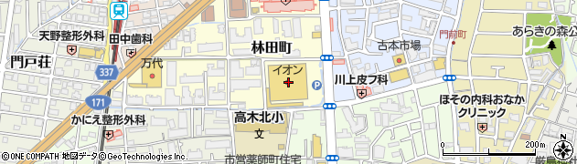 ダイソーイオン西宮店周辺の地図
