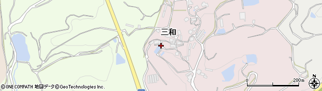 岡山県岡山市北区三和1525周辺の地図