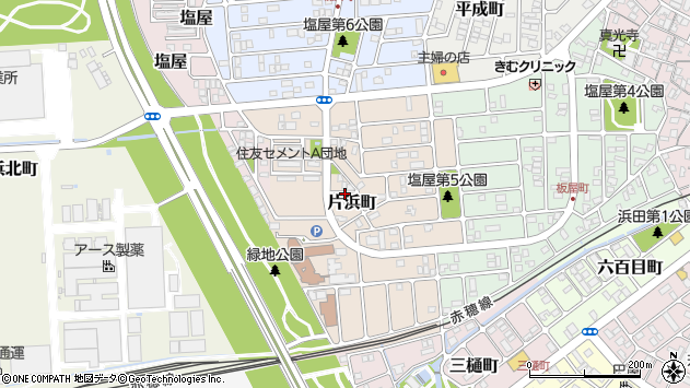 〒678-0249 兵庫県赤穂市片浜町の地図