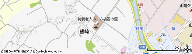 岡山県赤磐市熊崎275周辺の地図