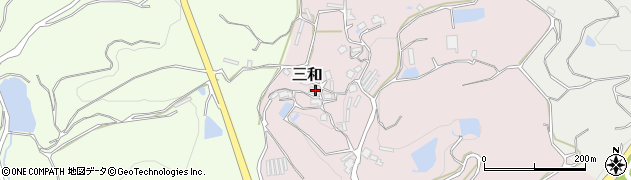 岡山県岡山市北区三和1576周辺の地図