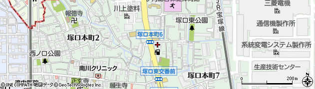株式会社三徳リテールシステム　サントクオートサービス周辺の地図