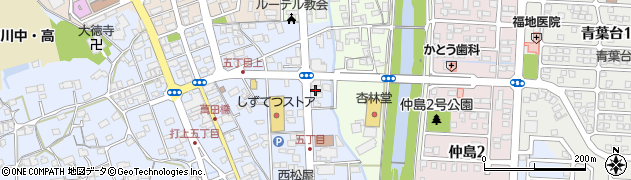 有限会社久保田ふとん店周辺の地図