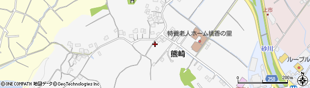 岡山県赤磐市熊崎247周辺の地図