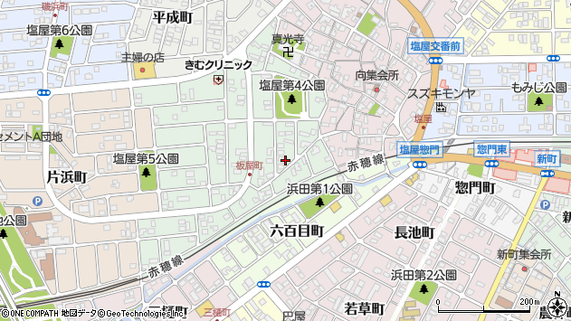 〒678-0248 兵庫県赤穂市板屋町の地図