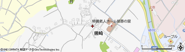 岡山県赤磐市熊崎256-2周辺の地図