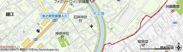 東福田公民館周辺の地図