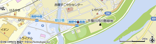 ジョイフル 赤穂野中店周辺の地図