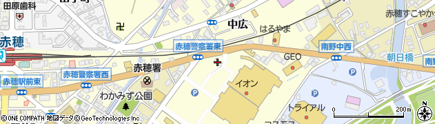 姫路信用金庫赤穂支店周辺の地図
