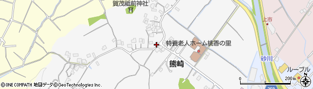 岡山県赤磐市熊崎317周辺の地図
