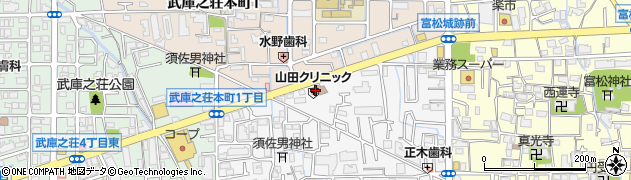山田クリニック周辺の地図