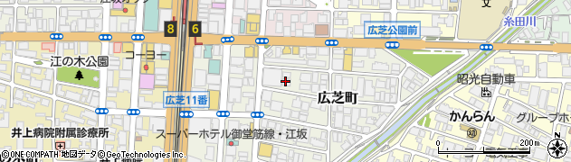 ゼリア新薬工業株式会社　大阪支店ヘルスケア部門周辺の地図