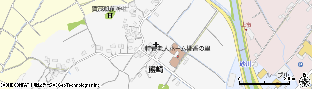 岡山県赤磐市熊崎290周辺の地図