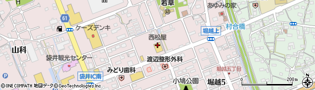 西松屋袋井堀越インター店周辺の地図