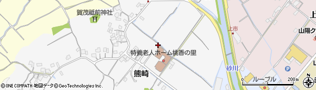 岡山県赤磐市熊崎276周辺の地図