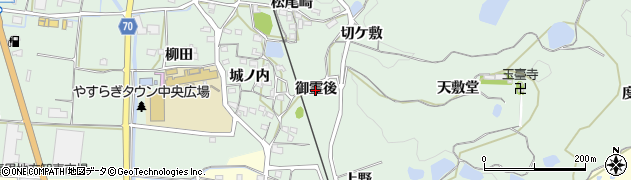 京都府木津川市山城町椿井（御霊後）周辺の地図
