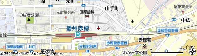 ディークラディア赤穂駅前周辺の地図