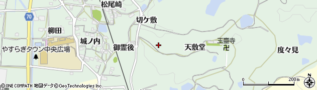 京都府木津川市山城町椿井寒光坊周辺の地図