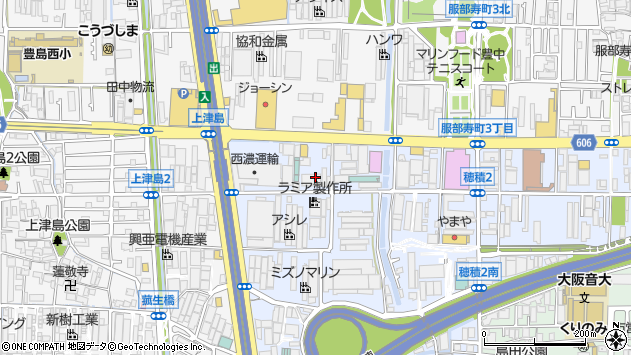 〒561-0841 大阪府豊中市名神口の地図