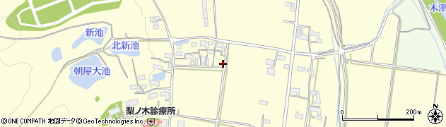 三重県伊賀市朝屋2090周辺の地図