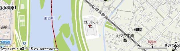カルトンｉ株式会社　中央工場周辺の地図