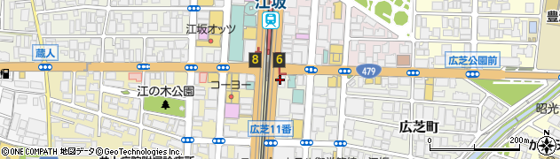 ケンコーマヨネーズ株式会社　大阪支店周辺の地図