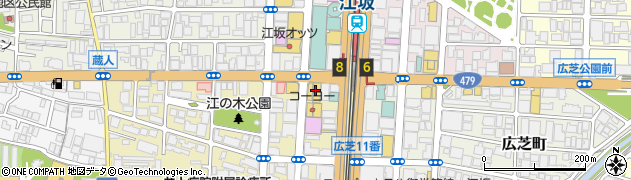 株式会社オーバル　大阪営業所周辺の地図