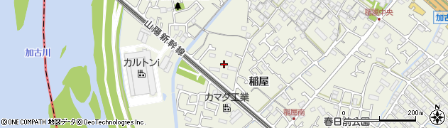 姫路明石自転車道線周辺の地図