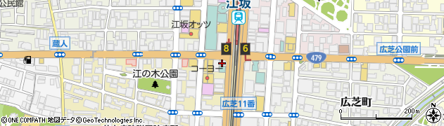 賃貸住宅サービス江坂ギャラリー周辺の地図