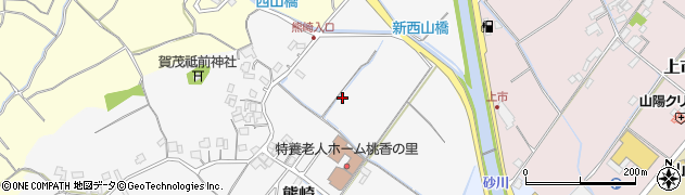 岡山県赤磐市熊崎119周辺の地図