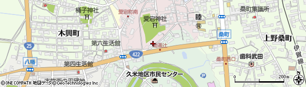 三重県伊賀市上野愛宕町3101周辺の地図