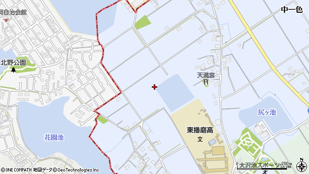 〒675-1127 兵庫県加古郡稲美町中一色の地図