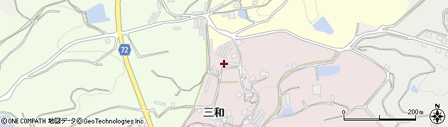岡山県岡山市北区三和1664周辺の地図