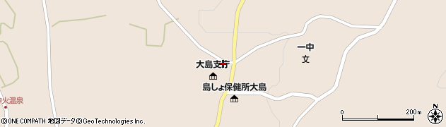 東京都大島町元町馬の背260-4周辺の地図