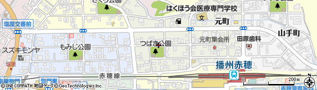 兵庫県赤穂市寿町周辺の地図