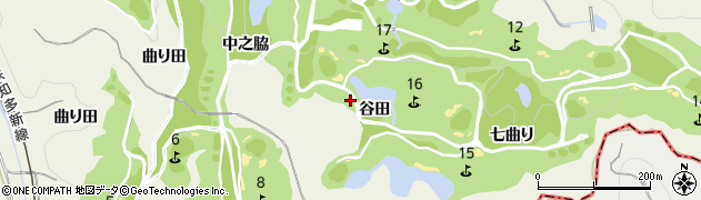 愛知県美浜町（知多郡）野間（谷田）周辺の地図