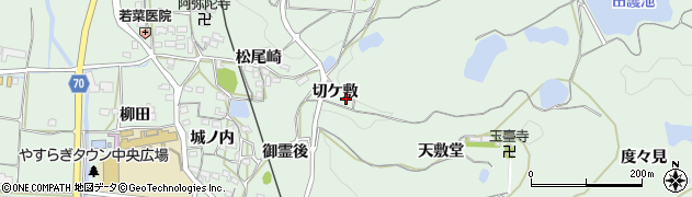 京都府木津川市山城町椿井（切ケ敷）周辺の地図