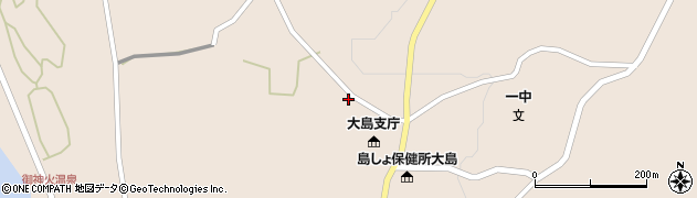 東京都大島町元町馬の背259周辺の地図