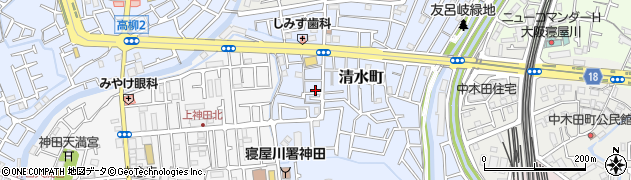 株式会社八尾水道商会周辺の地図