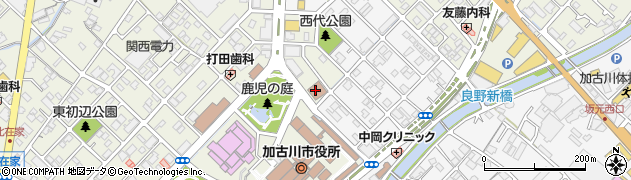 加古川市立会館青少年女性センター周辺の地図