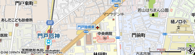 ネッツトヨタ神戸　ネッツテラス門戸周辺の地図
