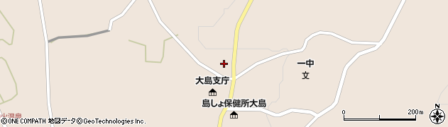 東京都大島町元町馬の背261周辺の地図
