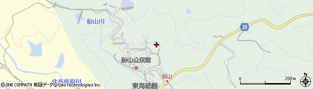 三重県津市美里町船山周辺の地図
