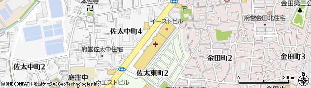 ゴルフパートナー大阪守口店周辺の地図